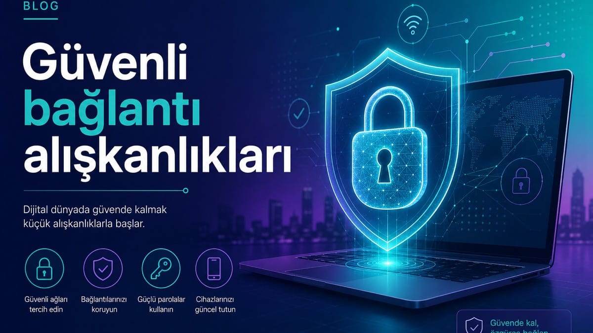 Güvenli bağlantı alışkanlıkları kapak görseli